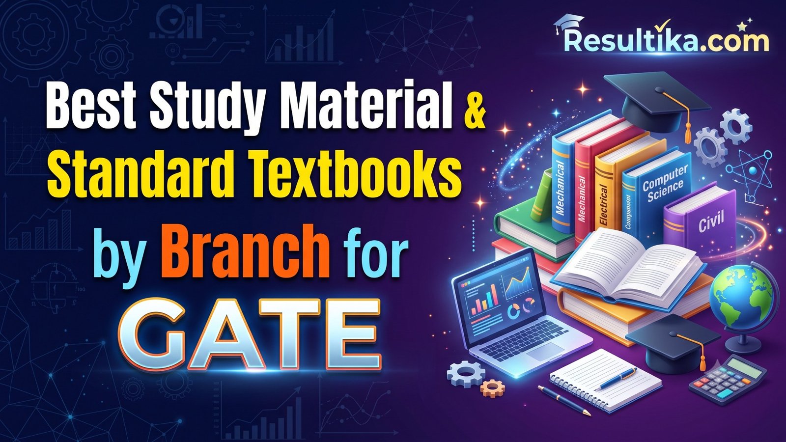 Best Book for GATE Preparation: Branch-Wise Textbooks & Study Material Guide