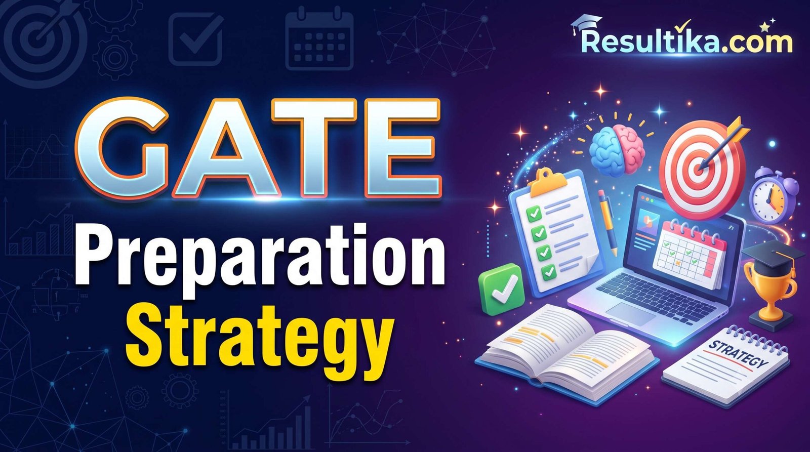 GATE Preparation Strategy & Study Material Complete Roadmaps (1 Year to 1 Month)